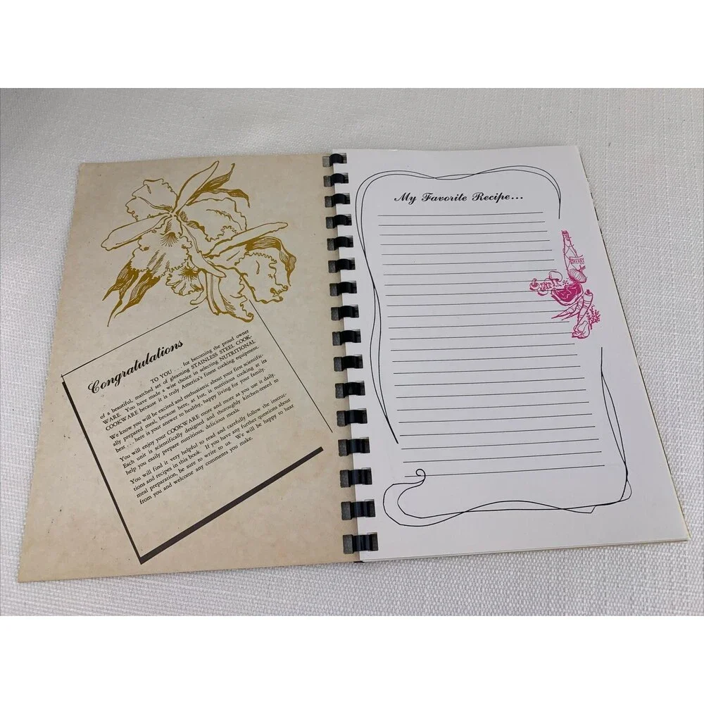 Vintage EHP Cookbook‎ Nutritious Cooking the Waterless Way Nutritional Cookware